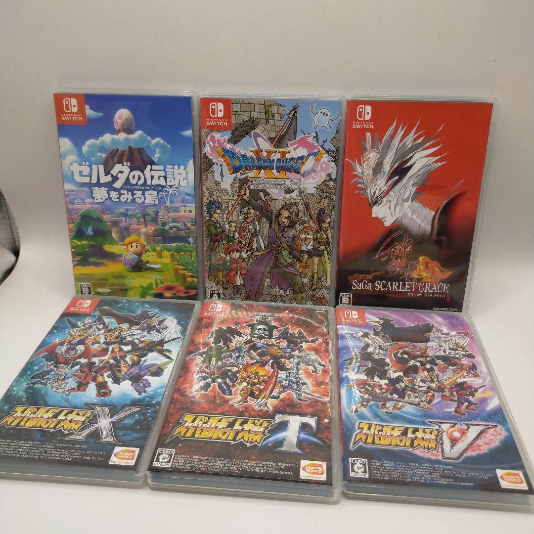 【Nintendo/Switch/ソフト/６点/スパロボ/ドラクエ/ゼルダ】