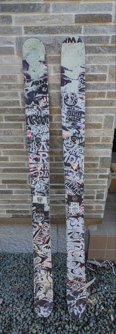 ARMADA NORWALK 169cm 山スキー板　ポムカのシール付き