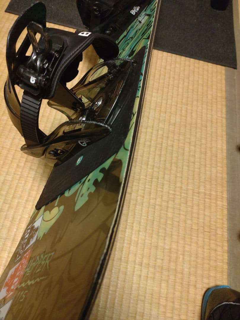BURTON　CHOPPER 115cm　バイン・BOAブーツ3点セット　キッズ