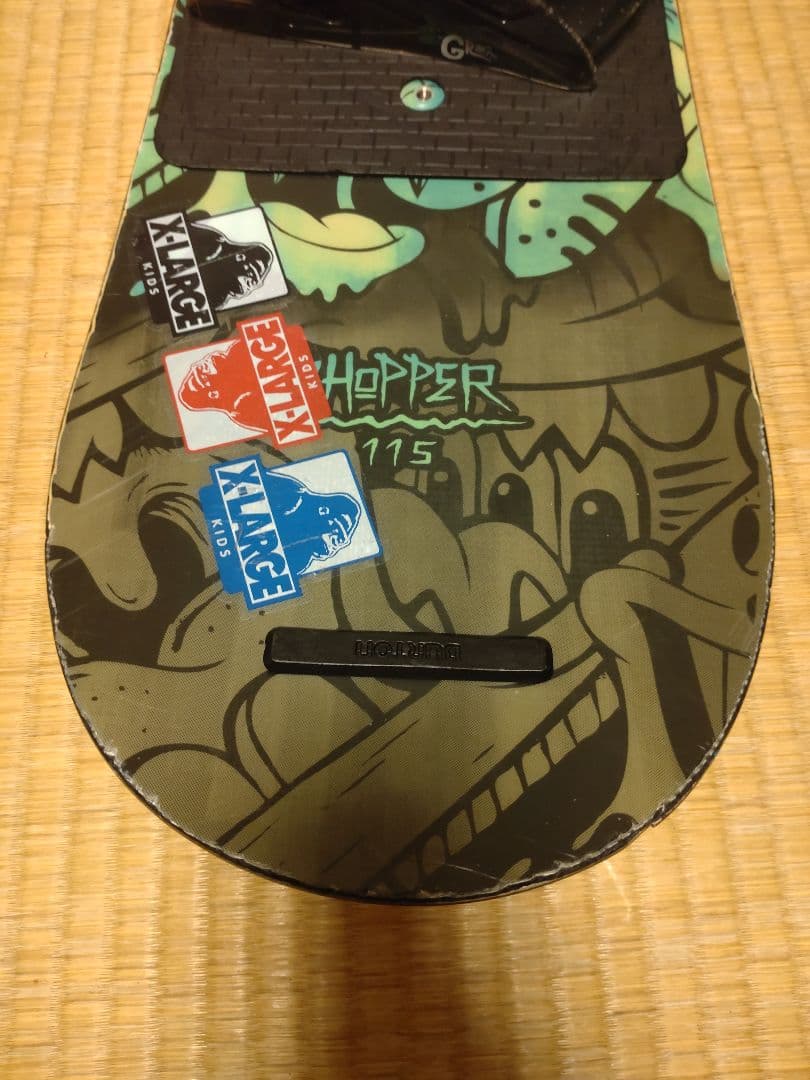 BURTON　CHOPPER 115cm　バイン・BOAブーツ3点セット　キッズ