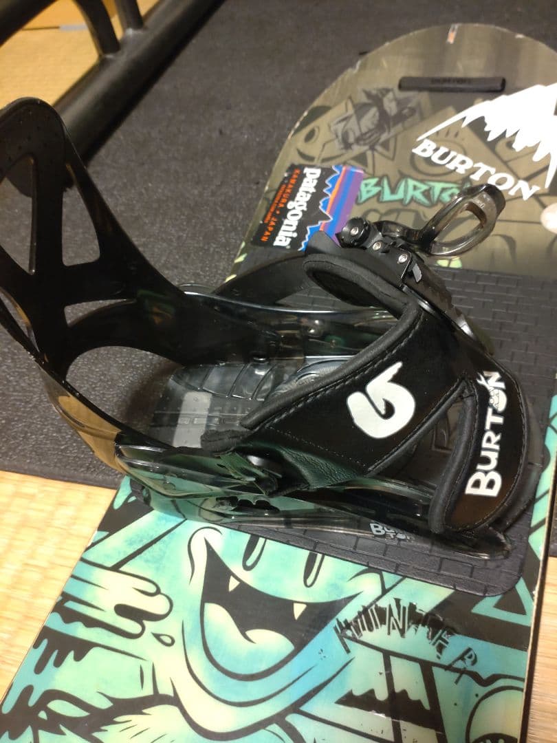 BURTON　CHOPPER 115cm　バイン・BOAブーツ3点セット　キッズ