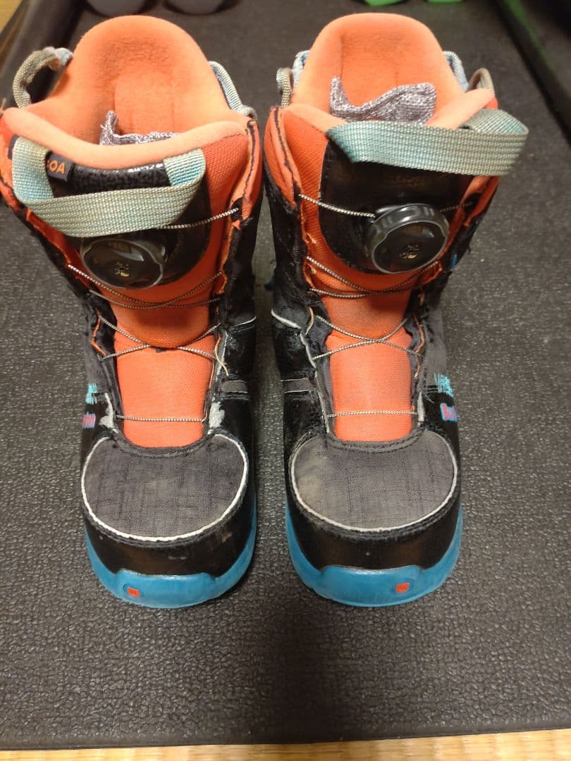 BURTON　CHOPPER 115cm　バイン・BOAブーツ3点セット　キッズ