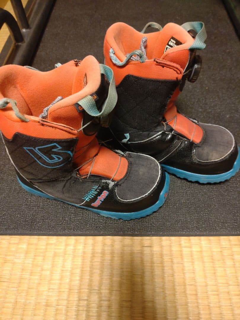 BURTON　CHOPPER 115cm　バイン・BOAブーツ3点セット　キッズ