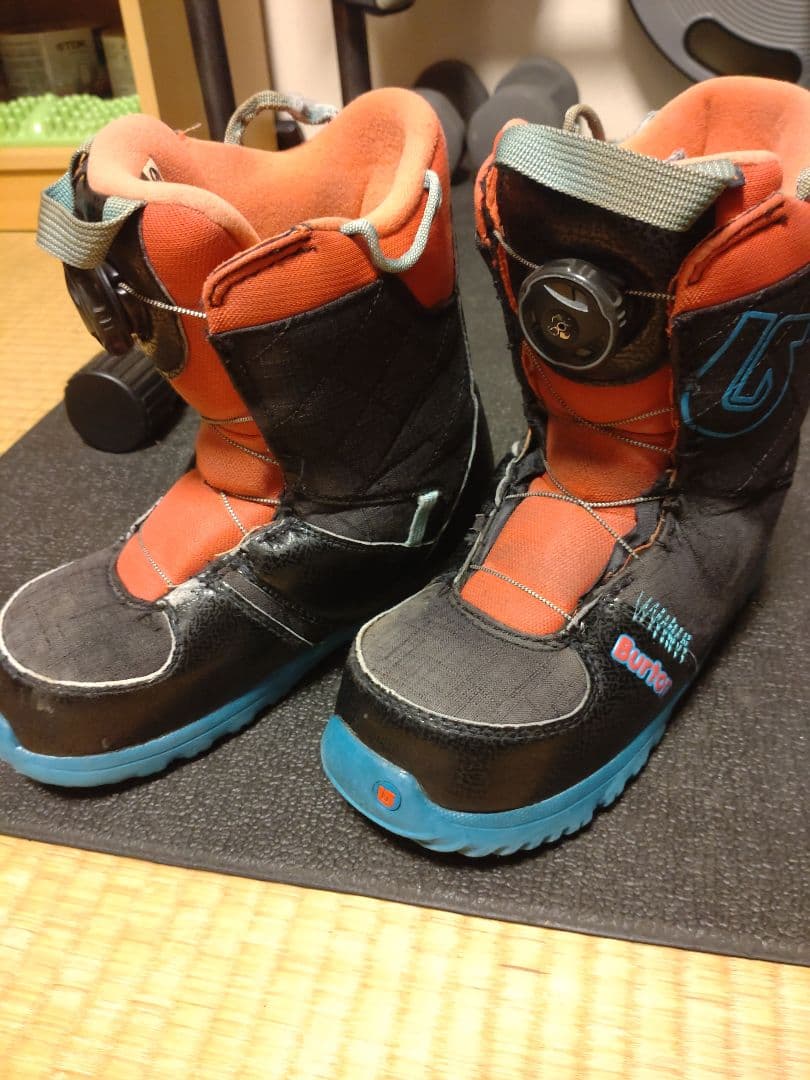 BURTON　CHOPPER 115cm　バイン・BOAブーツ3点セット　キッズ