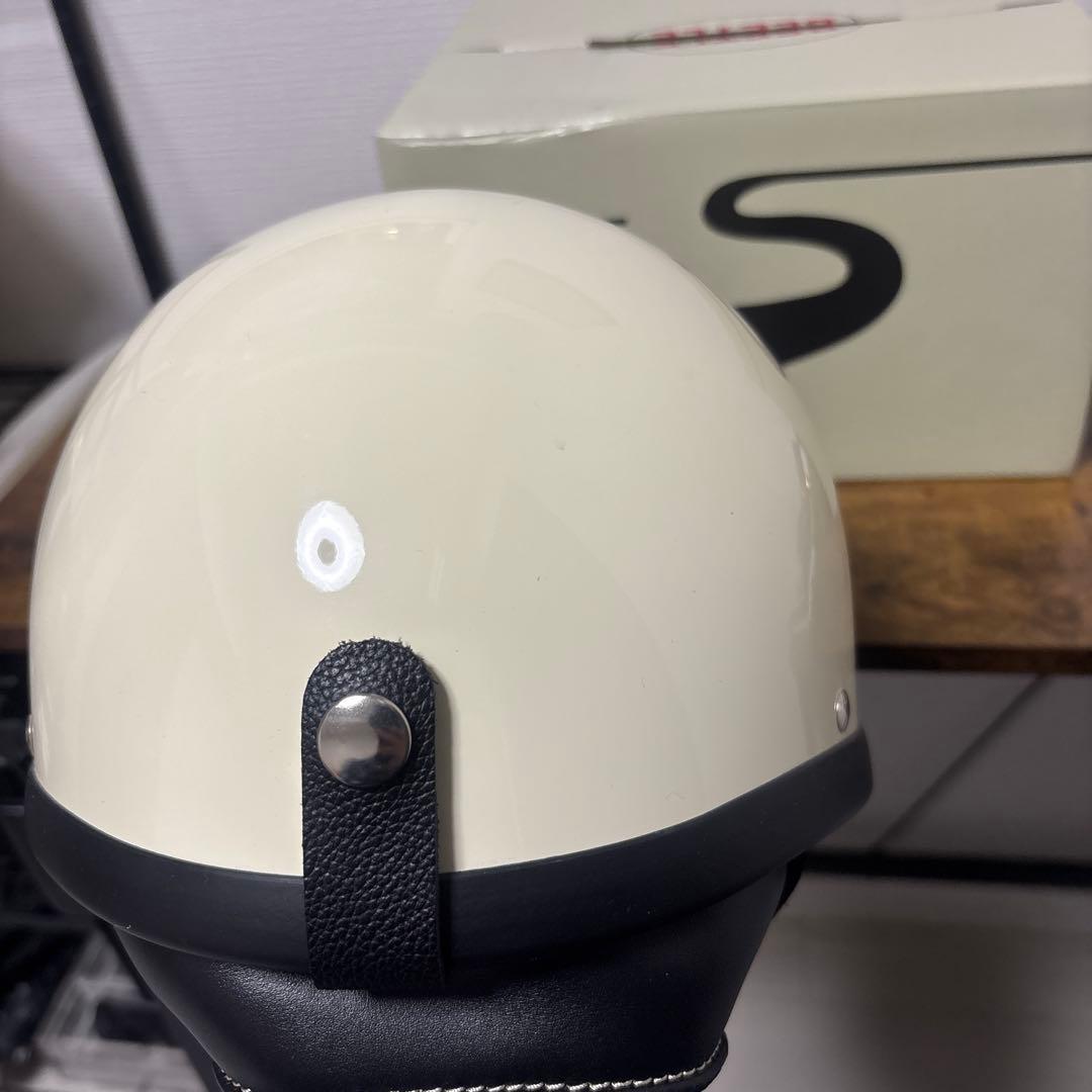 BEETLE ショーティジェットヘルメット ホワイト