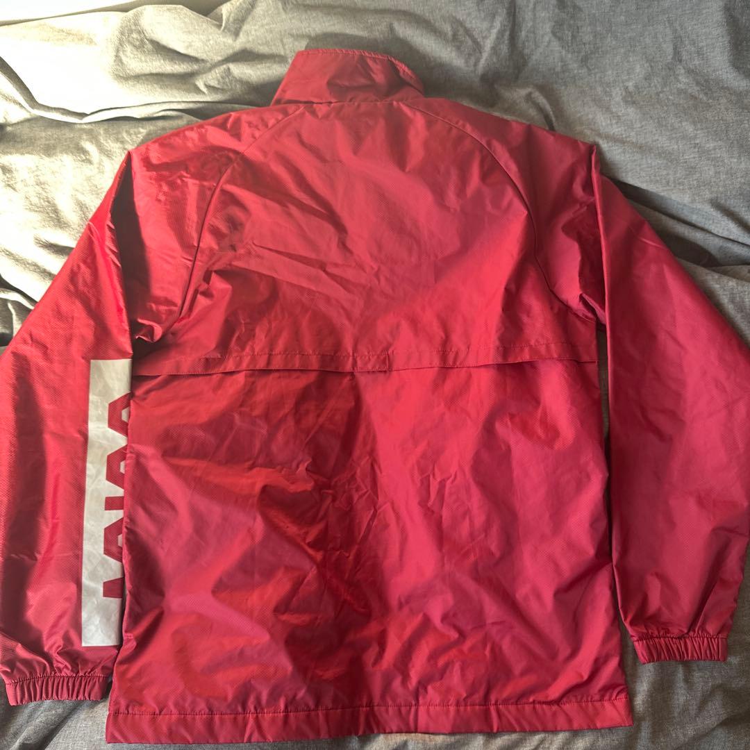 早稲田大学　ア式蹴球部　アシックス ウィンドブレーカー　ジャージ上下　XL L