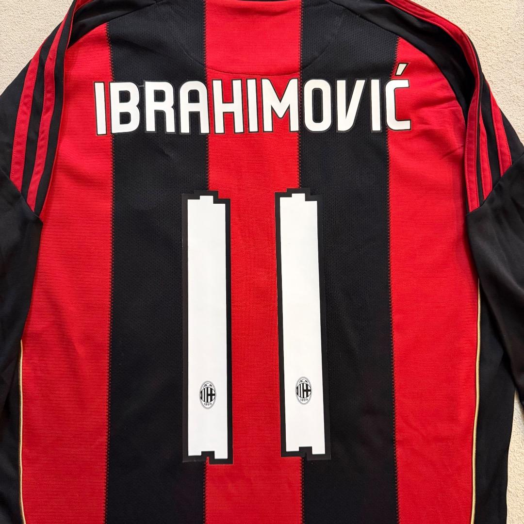 【新品未使用】イブラヒモビッチ 10/11 ACミラン 長袖 ユニフォーム