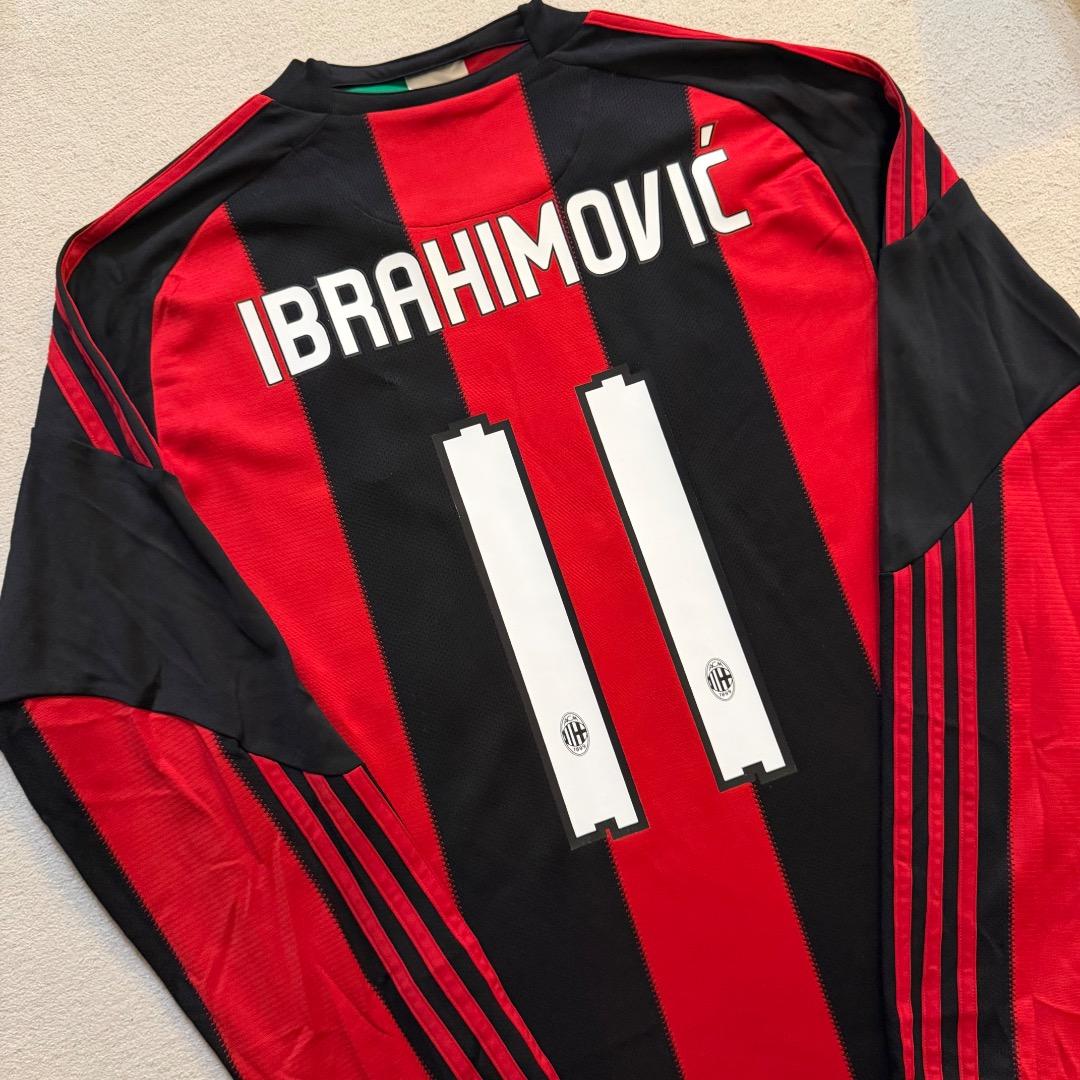 【新品未使用】イブラヒモビッチ 10/11 ACミラン 長袖 ユニフォーム