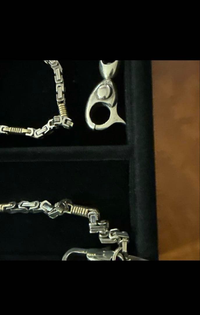 pomanシルバー925 ウォレットチェーン