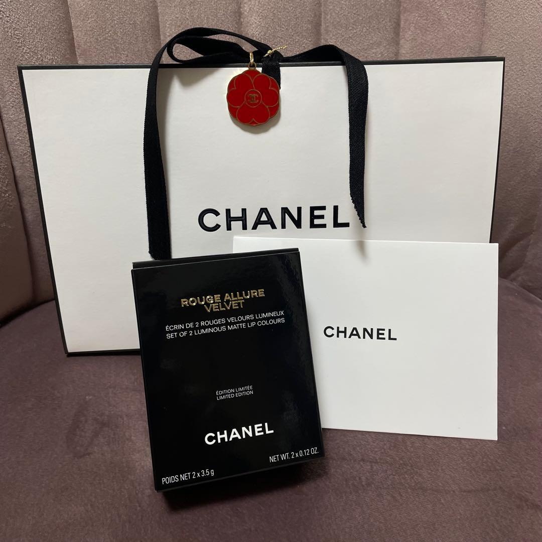 【CHANEL】特別限定品ルージュ アリュール ヴェルヴェット リップポーチ付き