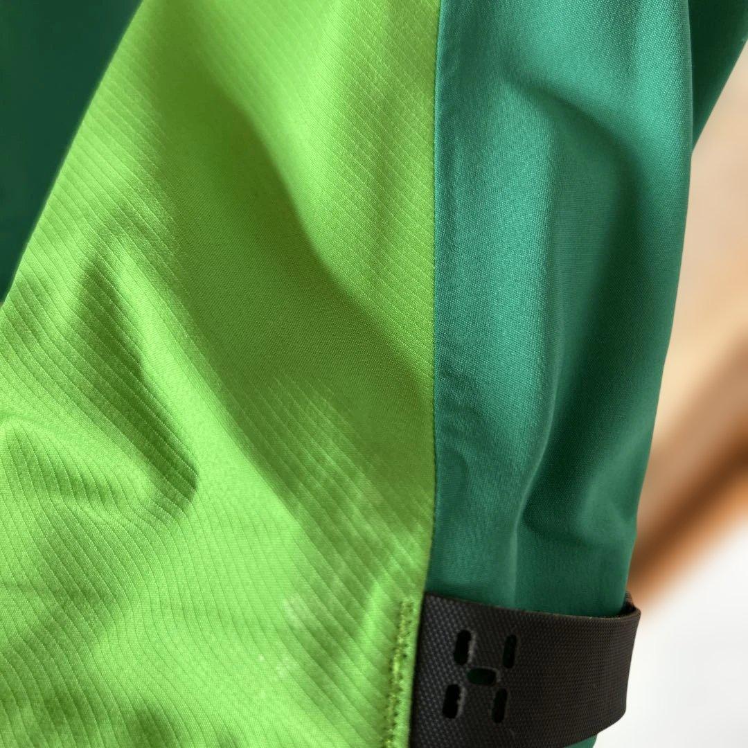 HAGLOFS スキーウェア 緑/青 防水性　Mサイズ　GORE-TEX