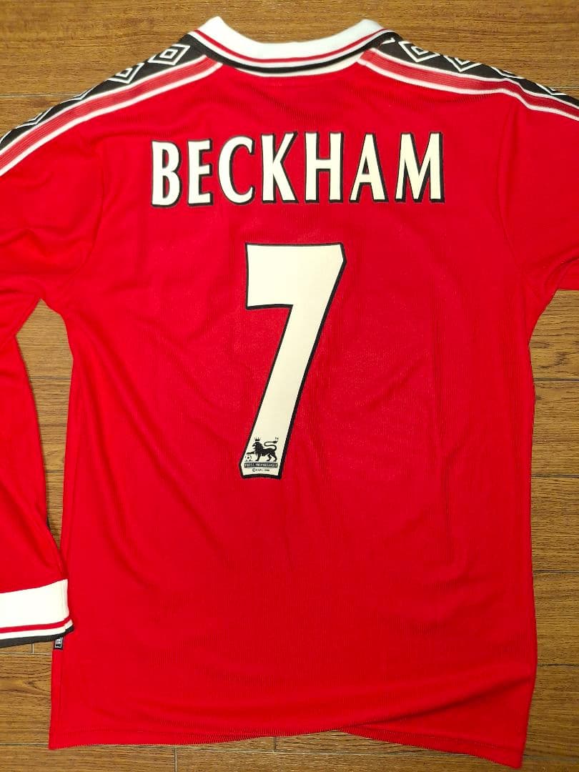 98/99 マンチェスター・ユナイテッド 長袖 ベッカム 上下セット