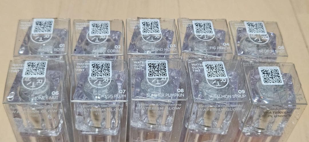 TIRTIR ウォーターリズムグロウティント全９色＋LIP PLUMPERセット