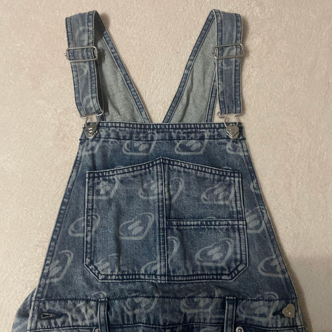 apee デニム　サロペット　オーバーオール