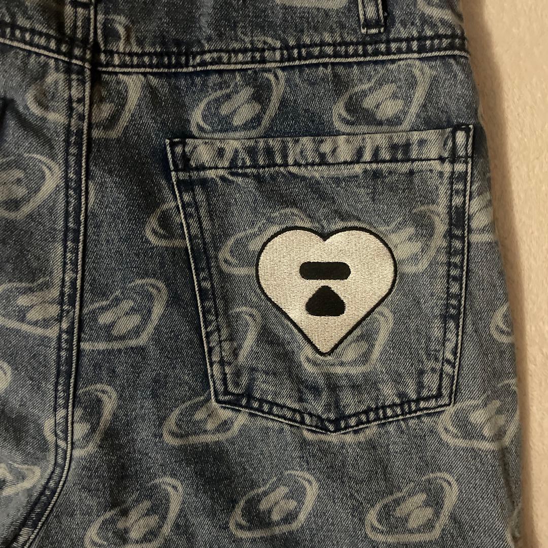 apee デニム　サロペット　オーバーオール