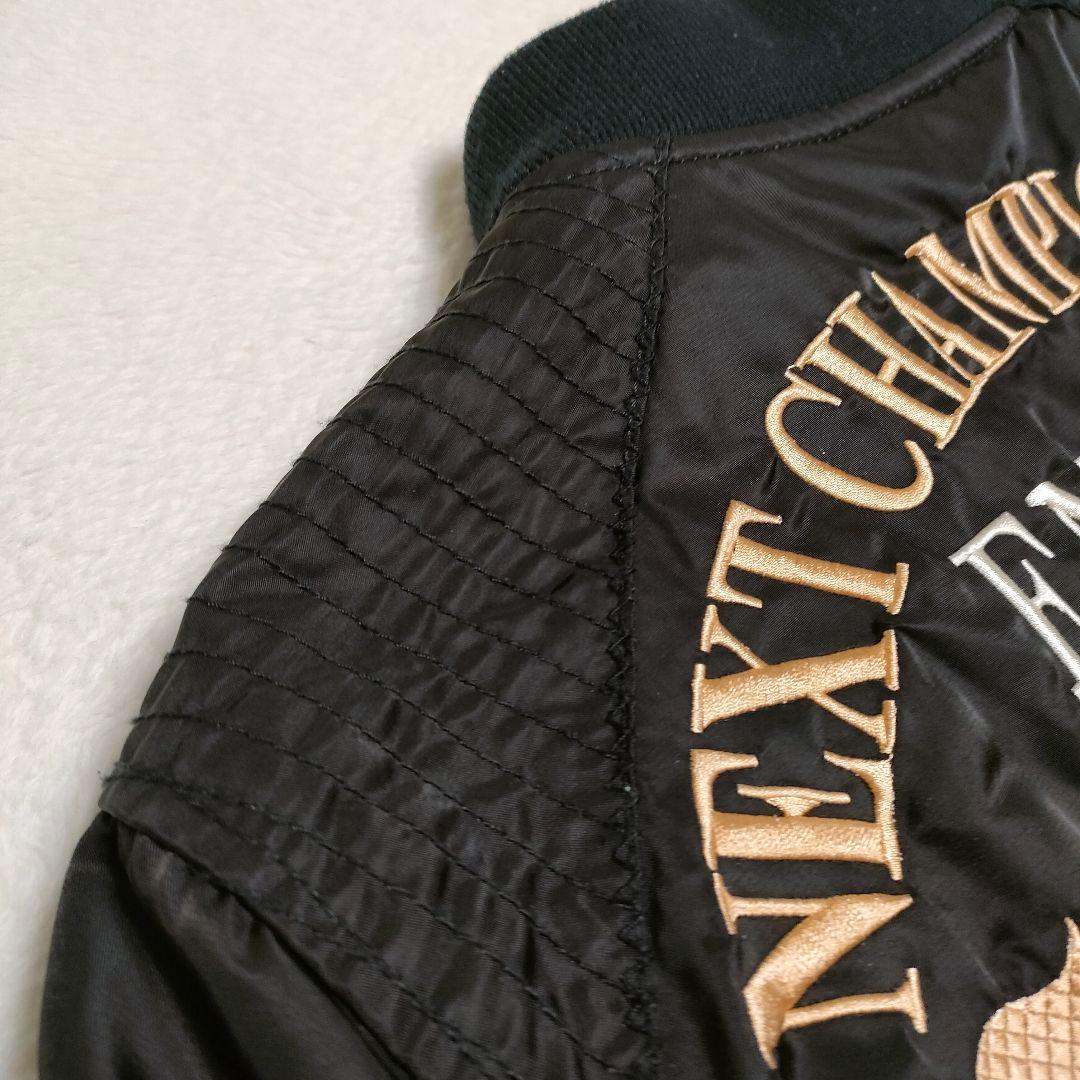 【✨極美品✨】Norton　ノートン◎刺繍MA-1　ブラック　M