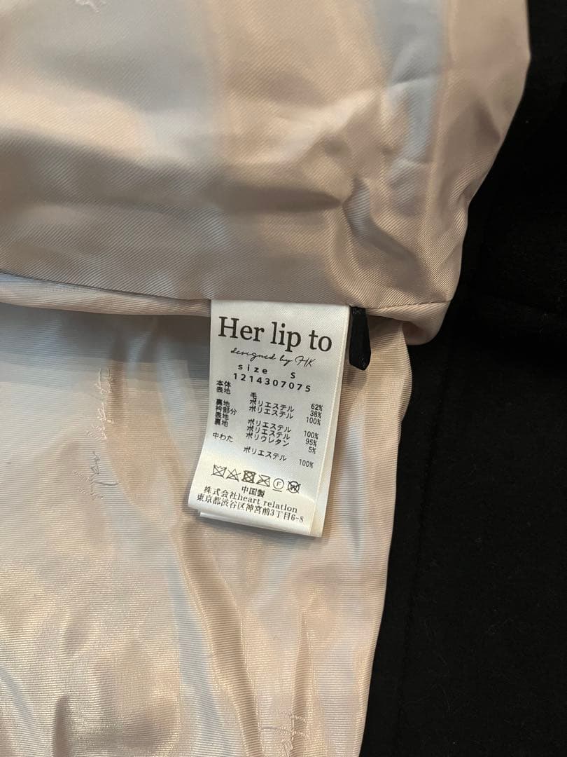 ジャケット・アウター Convertible Faux Fur Tippet Coat Black