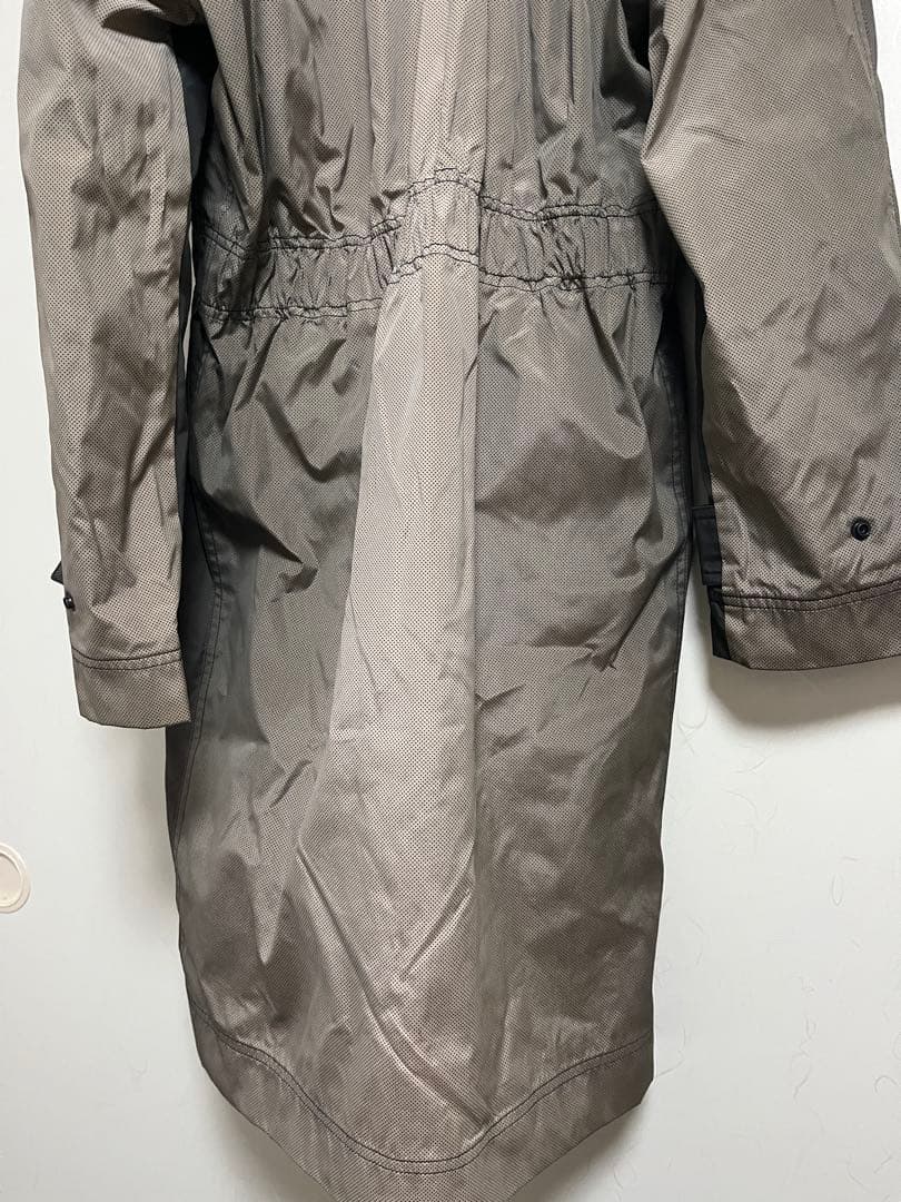 CHANEL フード付きグレー トレンチコート 希少 レインコート