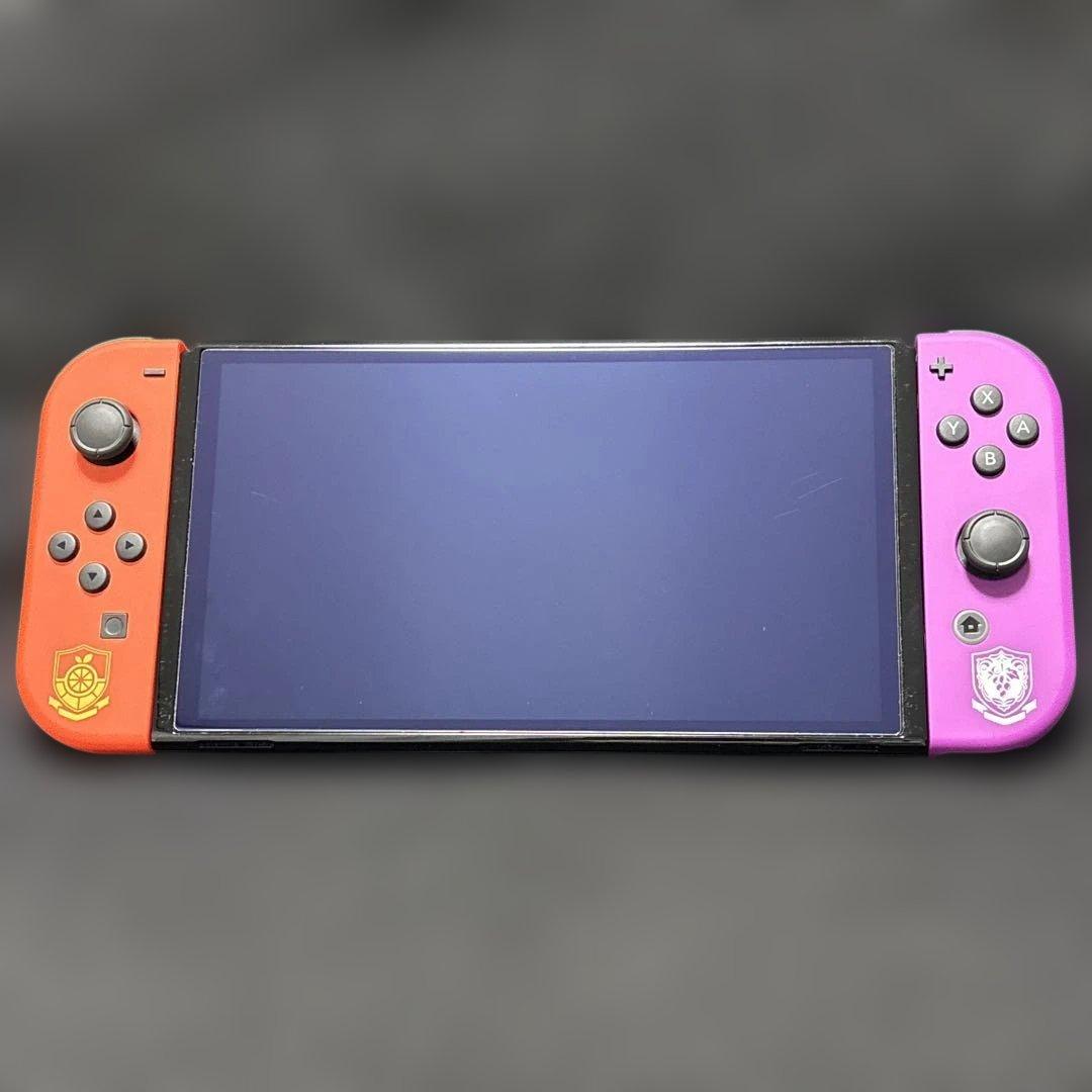 任天堂 Switch 本体 スカーレット・バイオレットエディション 有機EL