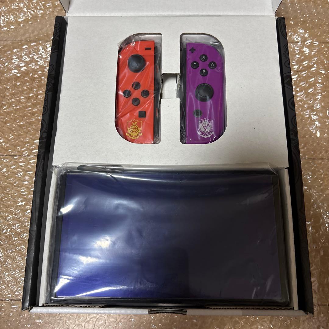 任天堂 Switch 本体 スカーレット・バイオレットエディション 有機EL