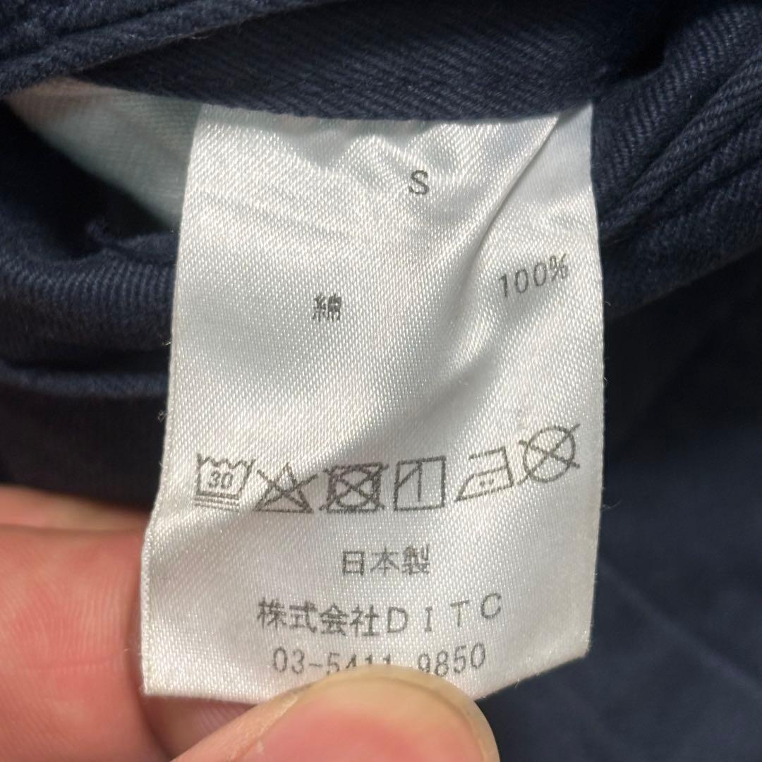 BOW WOW WORK TROUSERS DUSTY チノパン ネイビー