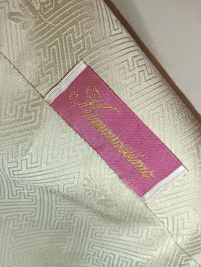 [三松]★金彩♥訪問着♡重ね襟付 【うさぴょん】