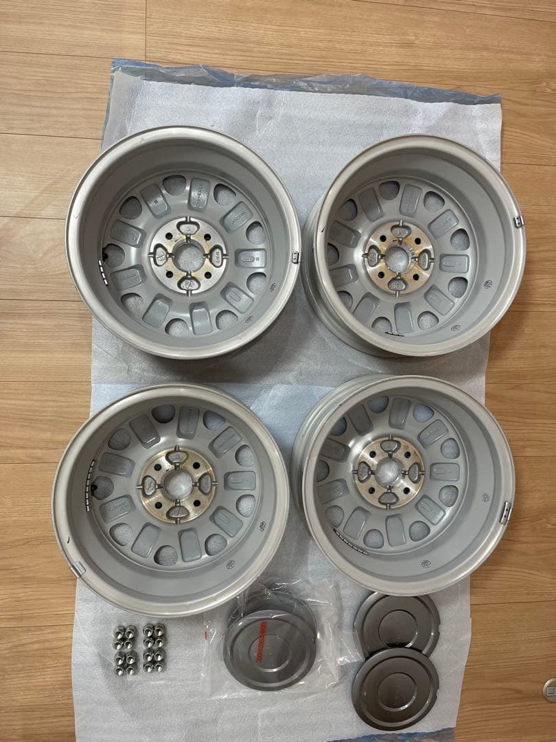 14インチホイール4本セット　スズキラパンLC純正新車取外し