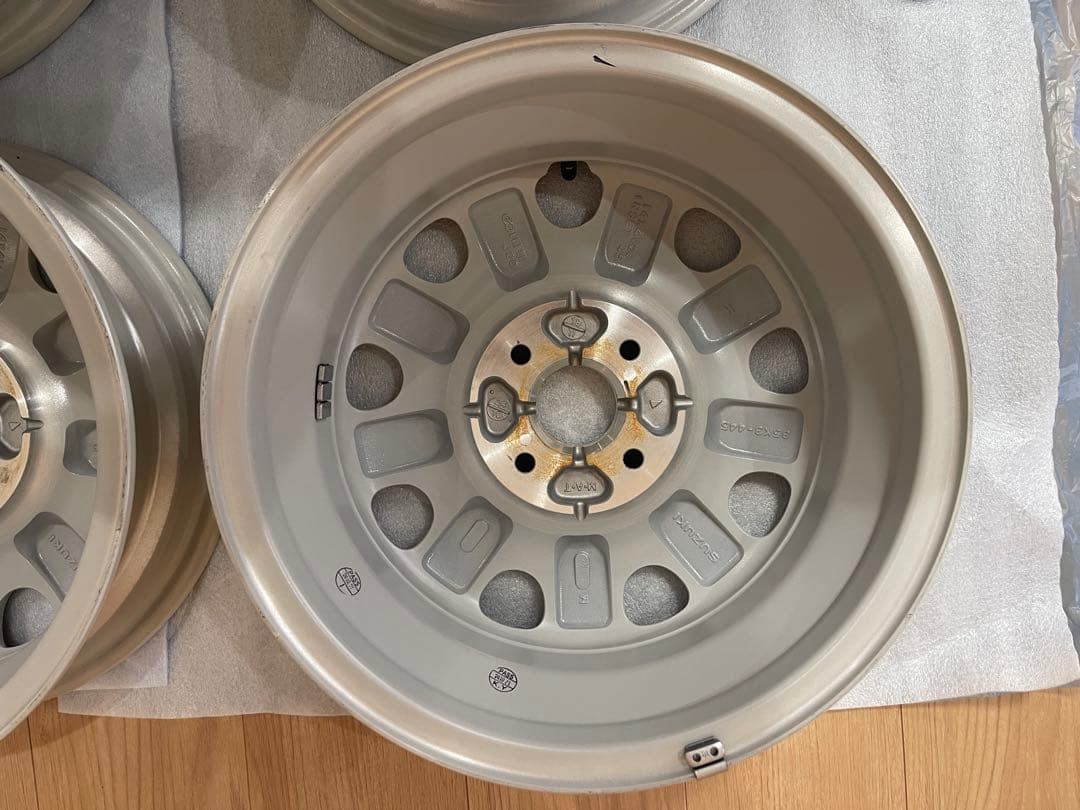 14インチホイール4本セット　スズキラパンLC純正新車取外し