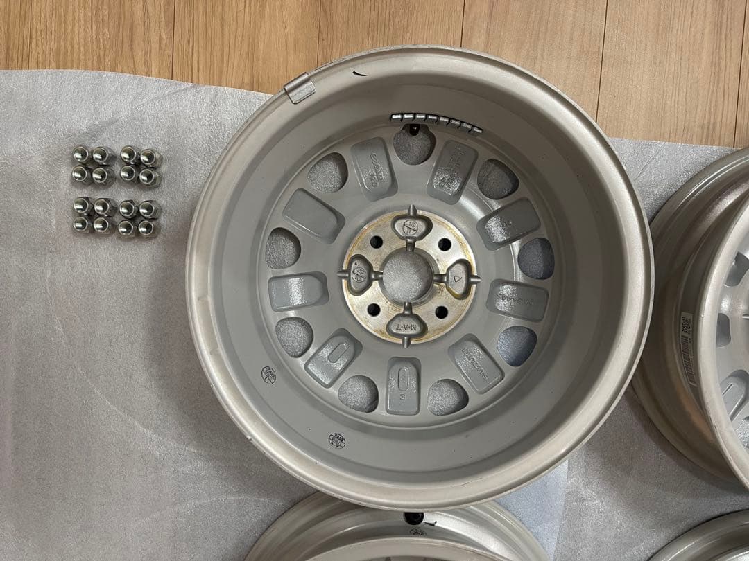 14インチホイール4本セット　スズキラパンLC純正新車取外し