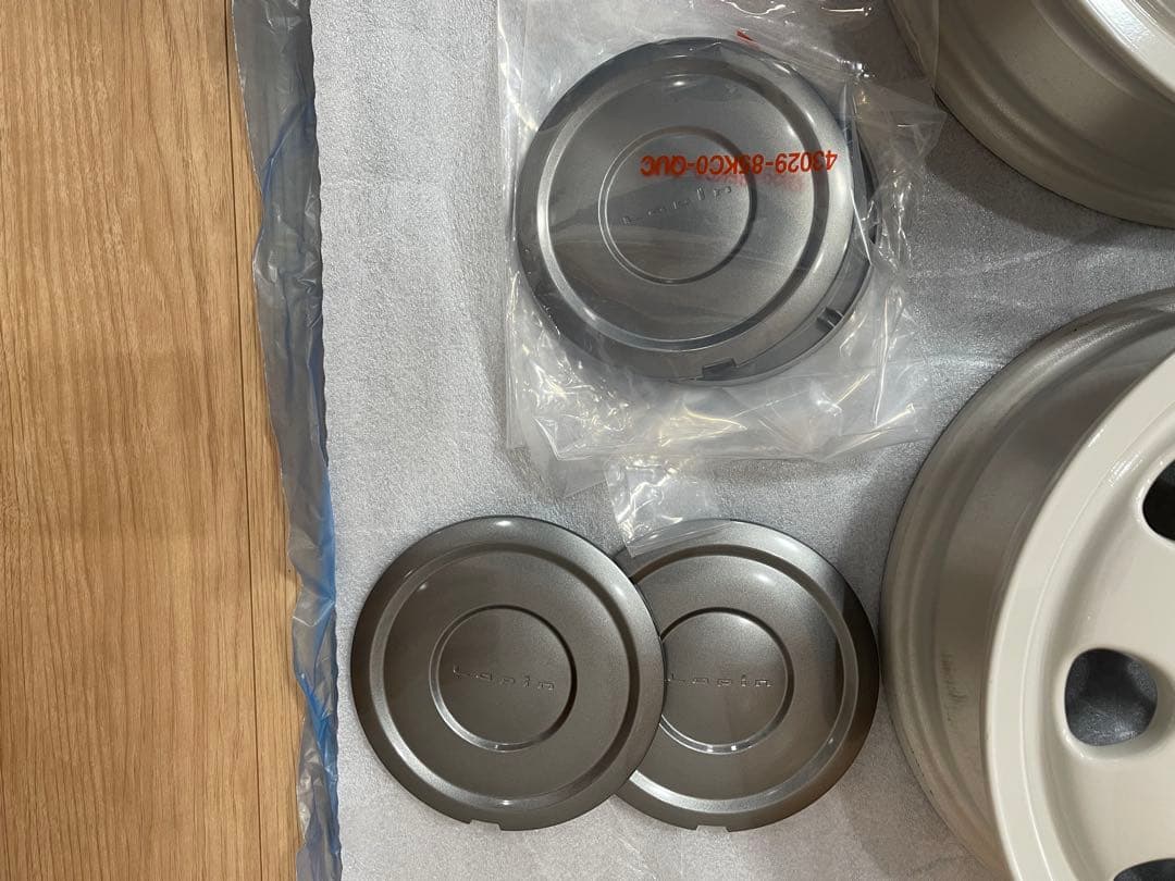 14インチホイール4本セット　スズキラパンLC純正新車取外し