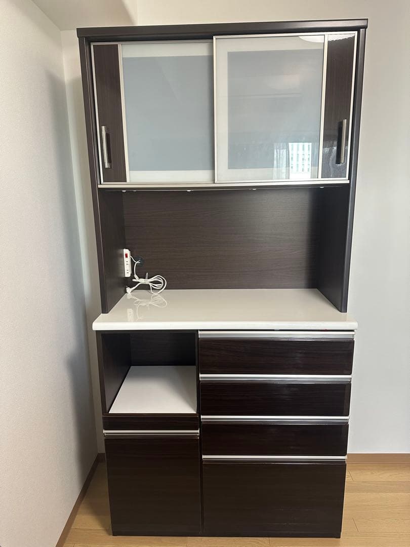 【超美品】キッチンボード ニトリ Nポスティア-2021年製