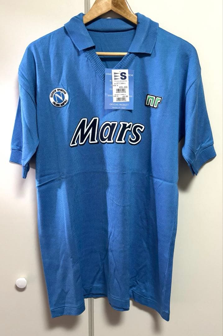 1989-90 デッドストック☆SSCナポリ☆マラドーナ ユニフォーム☆復刻版