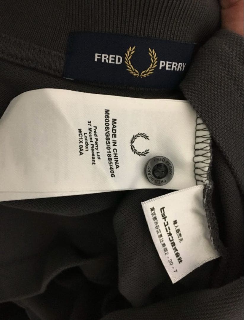 美品 フレッドペリー ポロシャツ