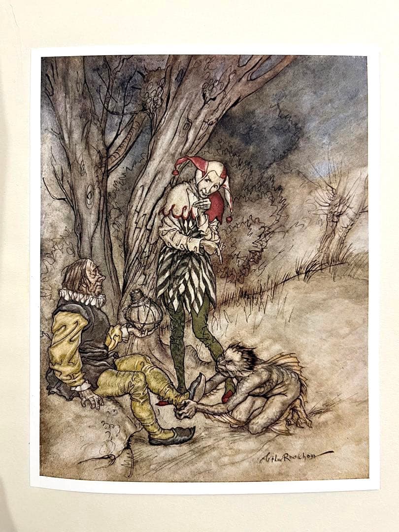 No213レア 超希少 初版　古書　アンティーク 洋書 アーサー·ラッカム