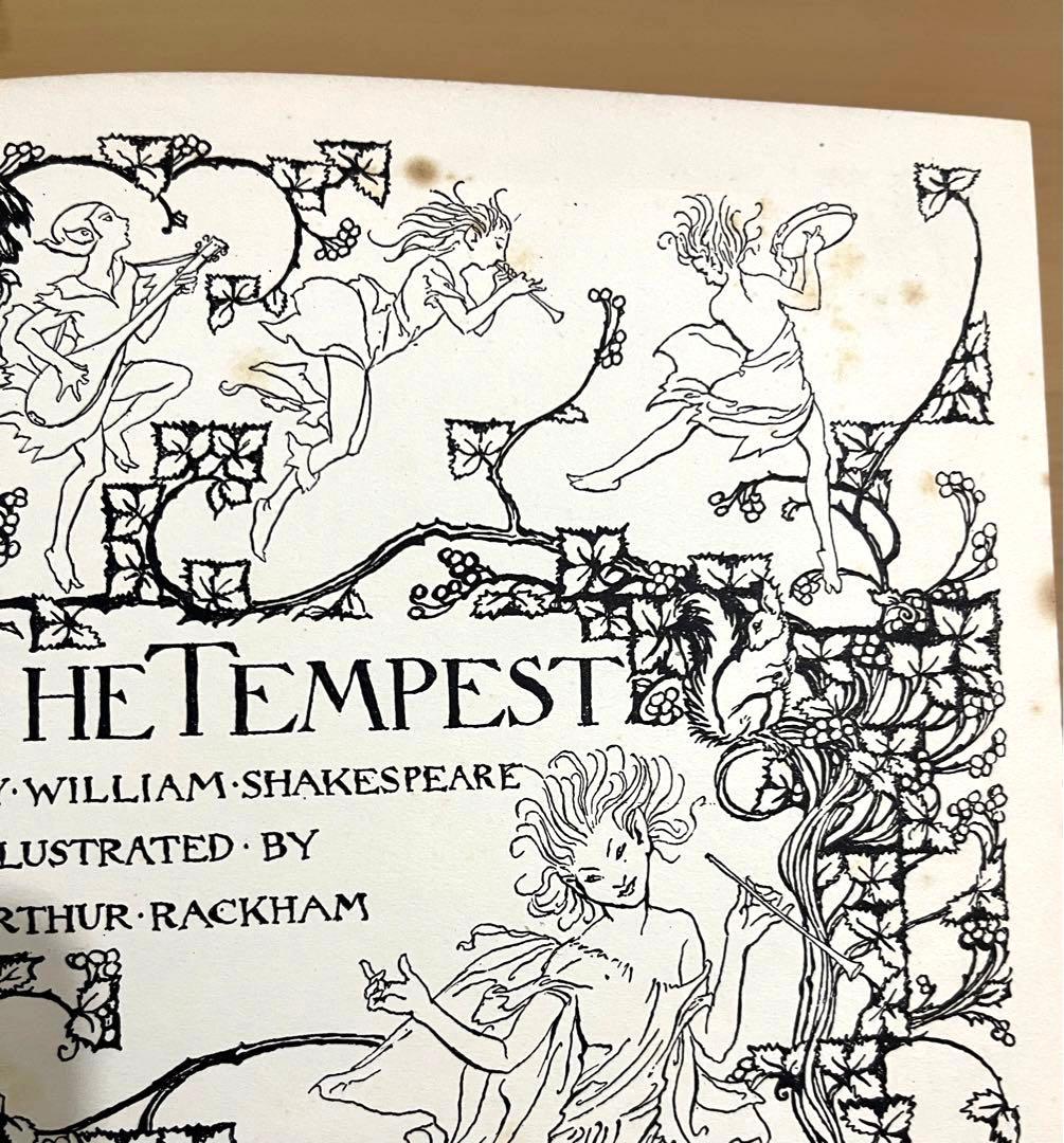 No213レア 超希少 初版　古書　アンティーク 洋書 アーサー·ラッカム