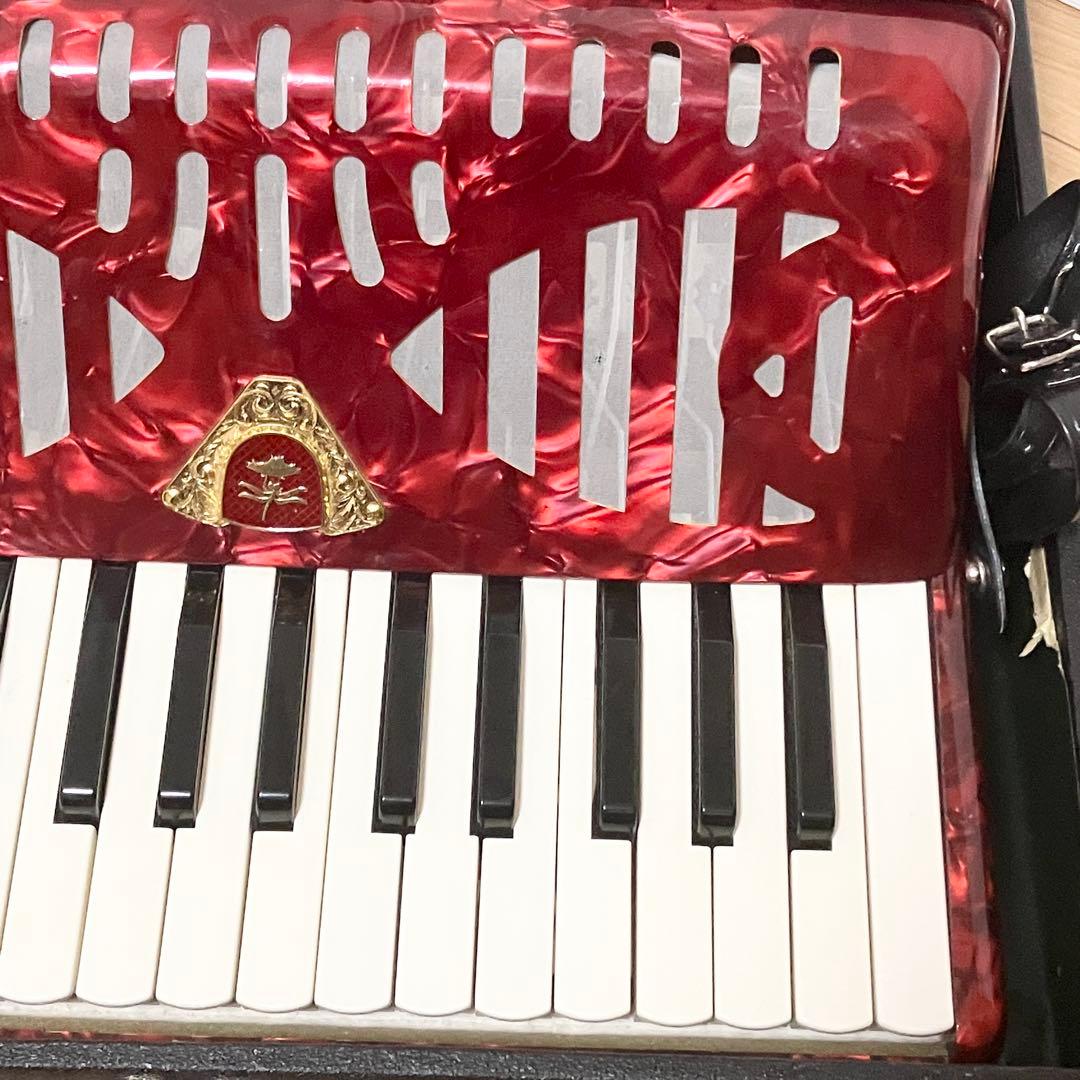 TOMBO アコーディオン No.211 30鍵盤 ハードケース付