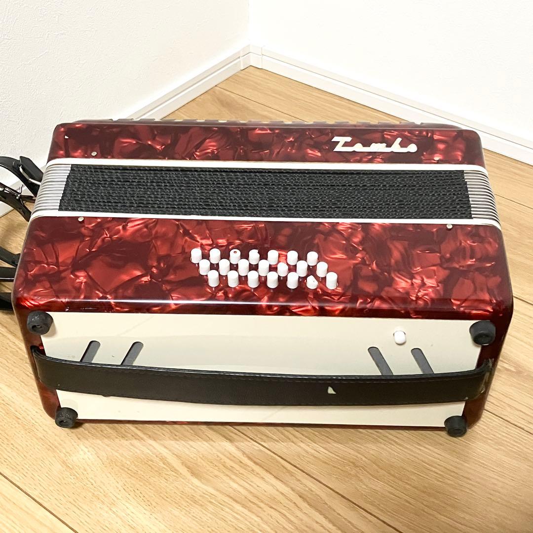 TOMBO アコーディオン No.211 30鍵盤 ハードケース付