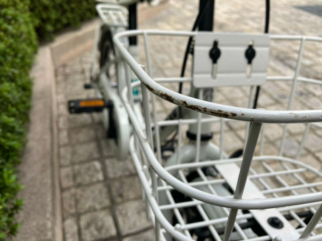 bikke 子供用自転車 ホワイト16インチ補助輪付属