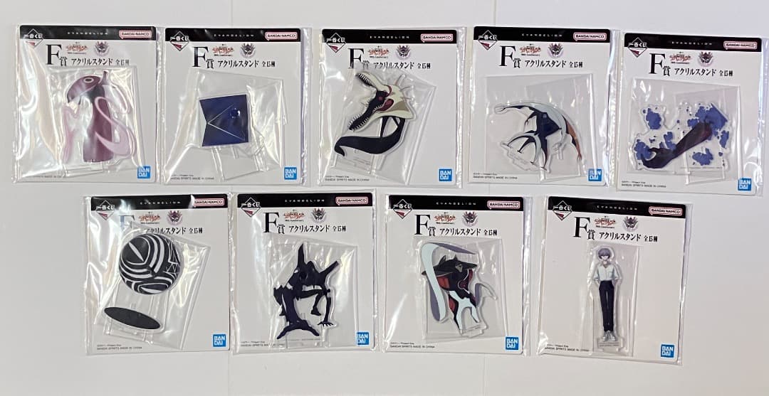 エヴァンゲリオン 30th 一番くじ A賞 初号機 F賞 アクリルスタンド