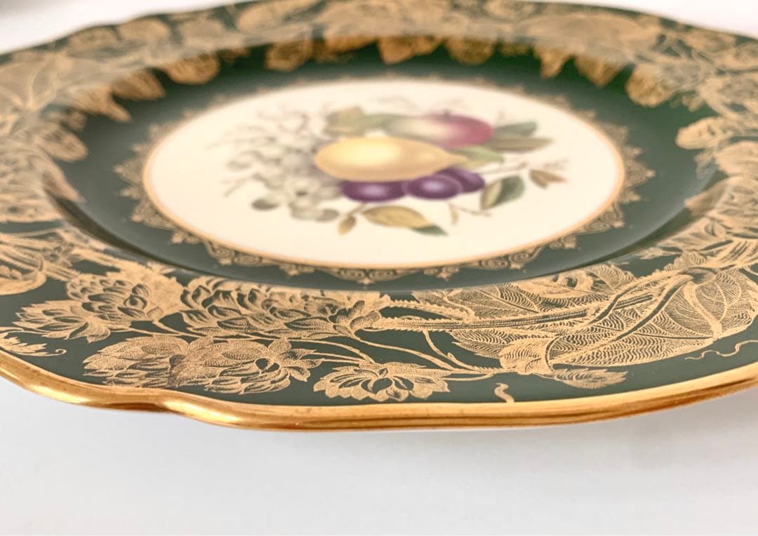 スポード 飾り皿② SPODEプレート イギリスアンティーク ヴィクトリア時代