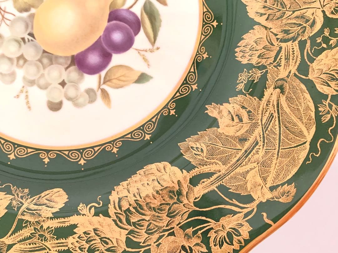 スポード 飾り皿② SPODEプレート イギリスアンティーク ヴィクトリア時代