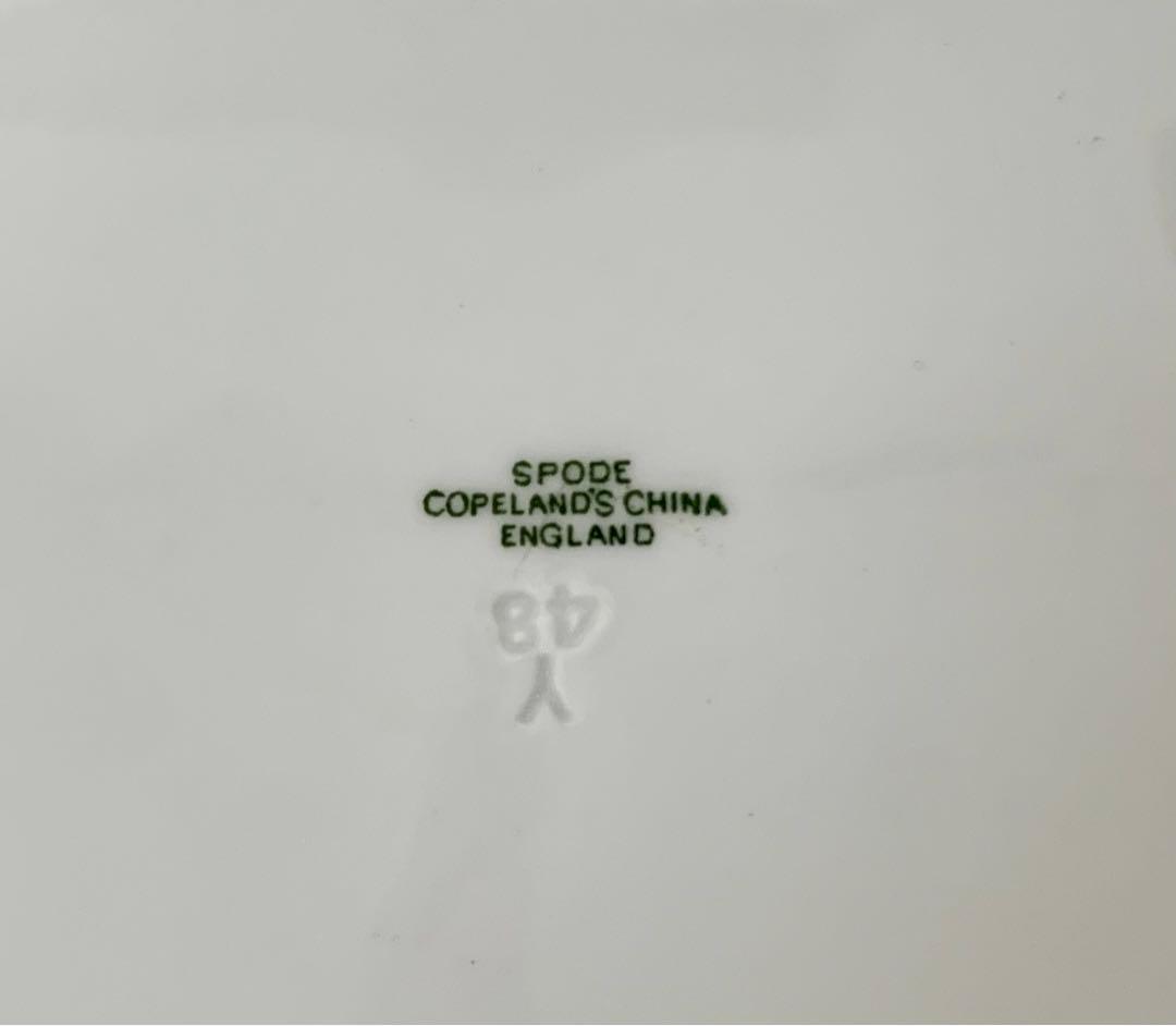 スポード 飾り皿② SPODEプレート イギリスアンティーク ヴィクトリア時代