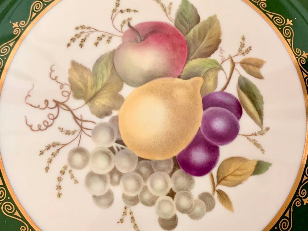 スポード 飾り皿② SPODEプレート イギリスアンティーク ヴィクトリア時代