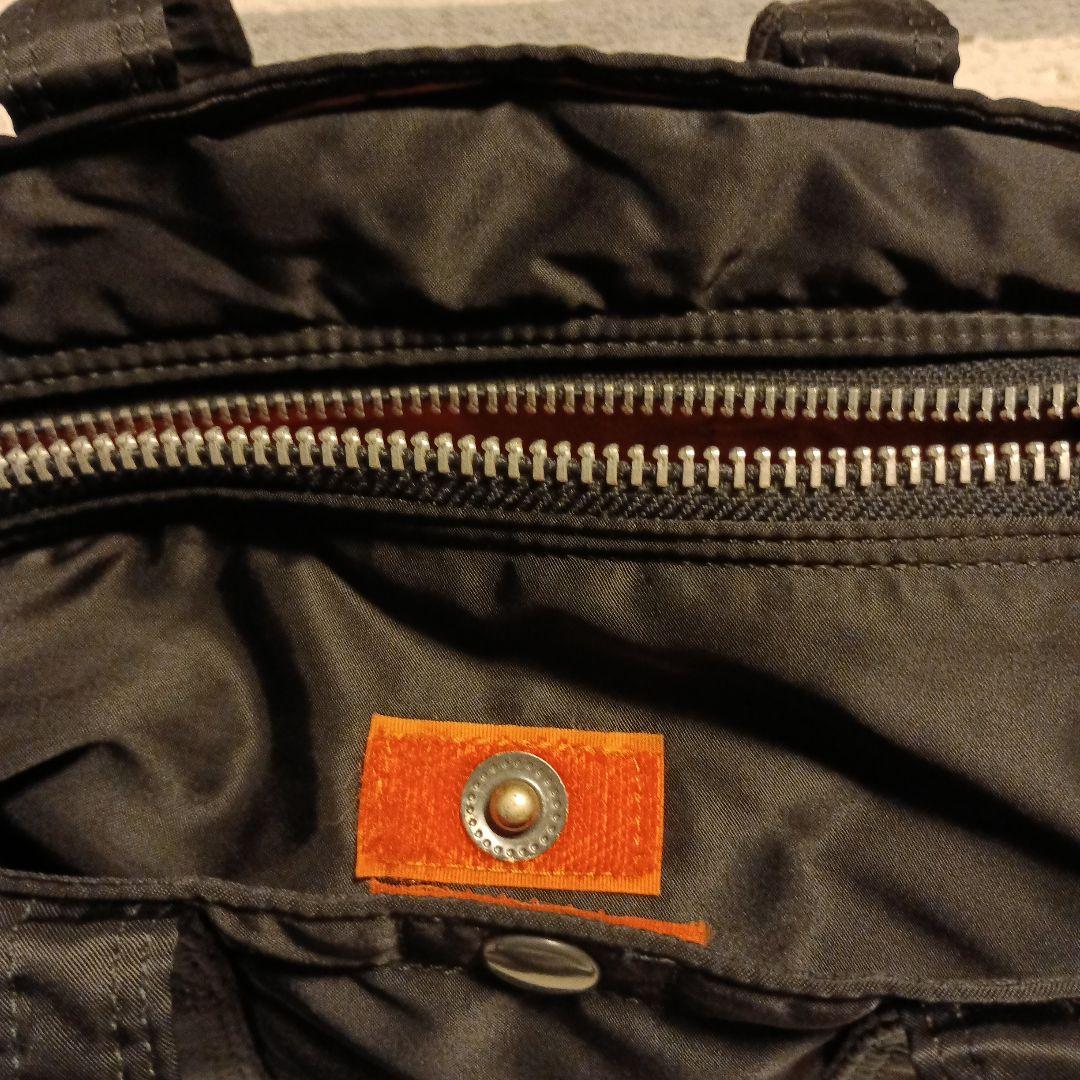 <希少美品>PORTER 黒 ミニドラムバッグS