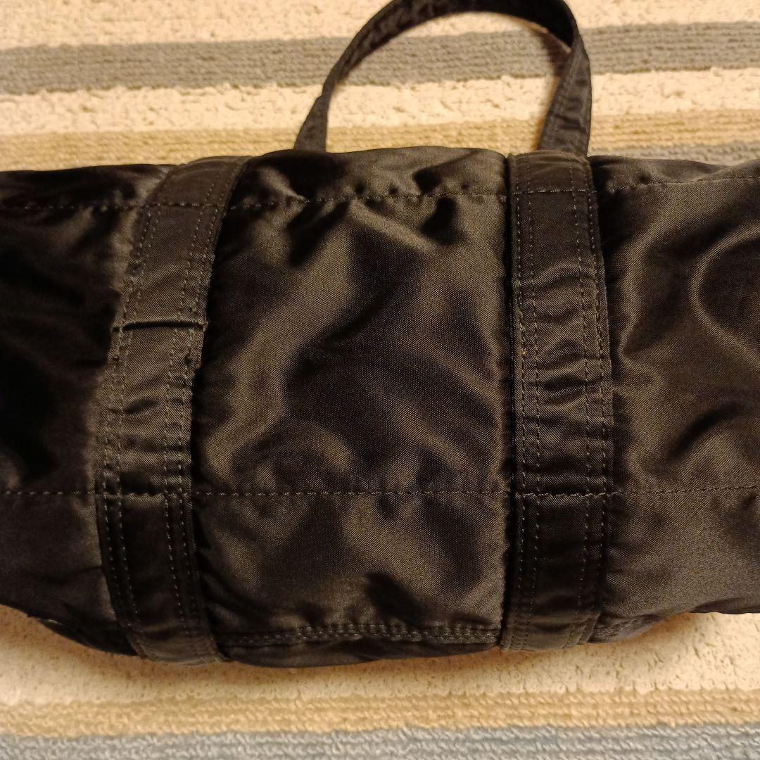 <希少美品>PORTER 黒 ミニドラムバッグS