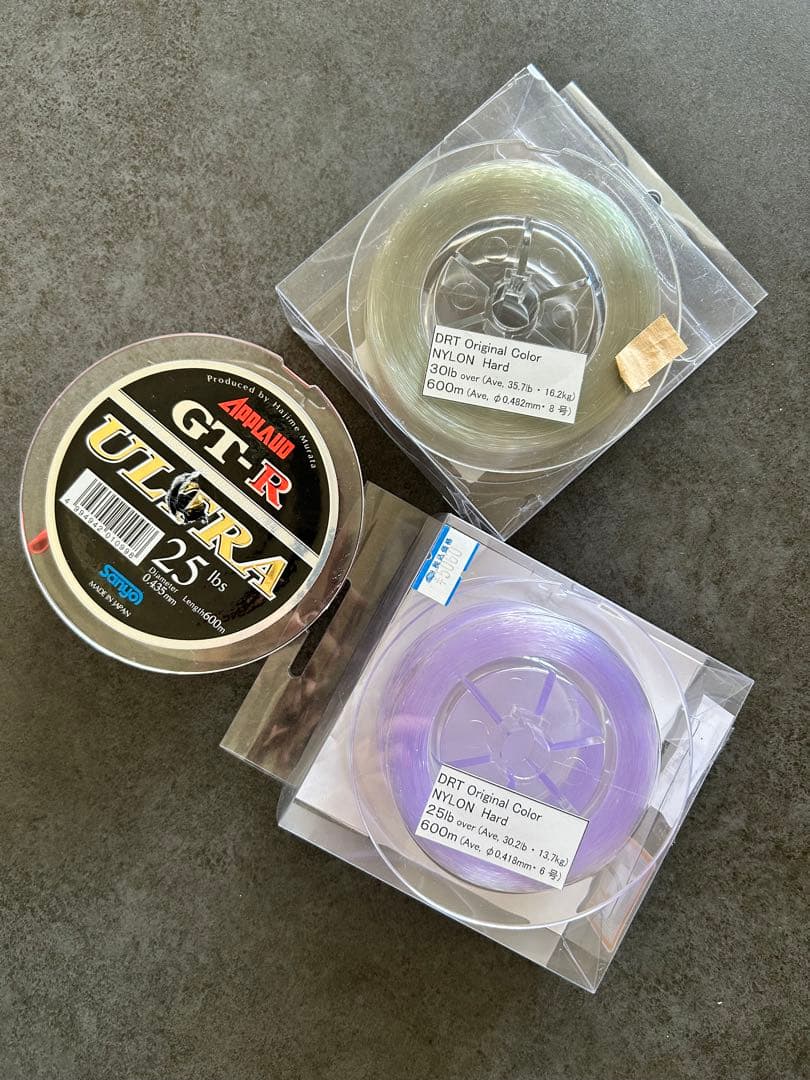 GT-R ULTRA 釣り糸 25 lbs 600m,DRT 25lb,30lb