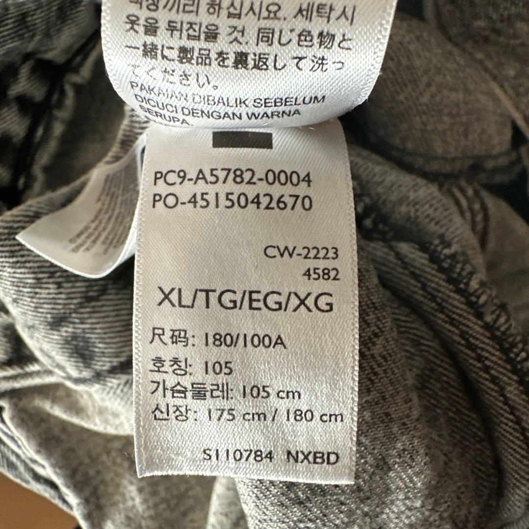 Levi's リラックスフィット デニムジャケット XL グレー