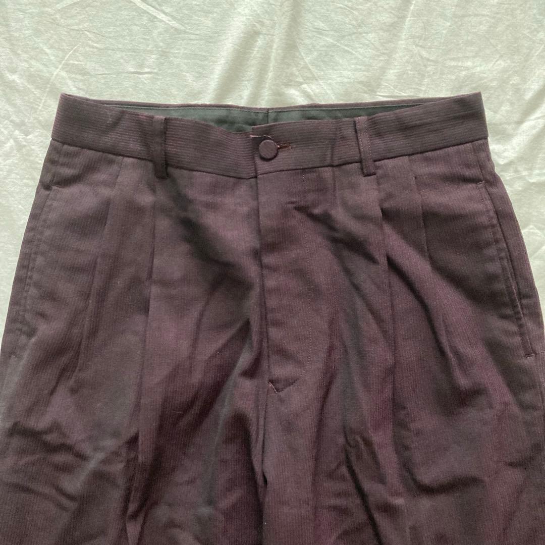 美品　JEAN PAUL GAULTIER　セットアップ　スーツ　ダブル　紫色