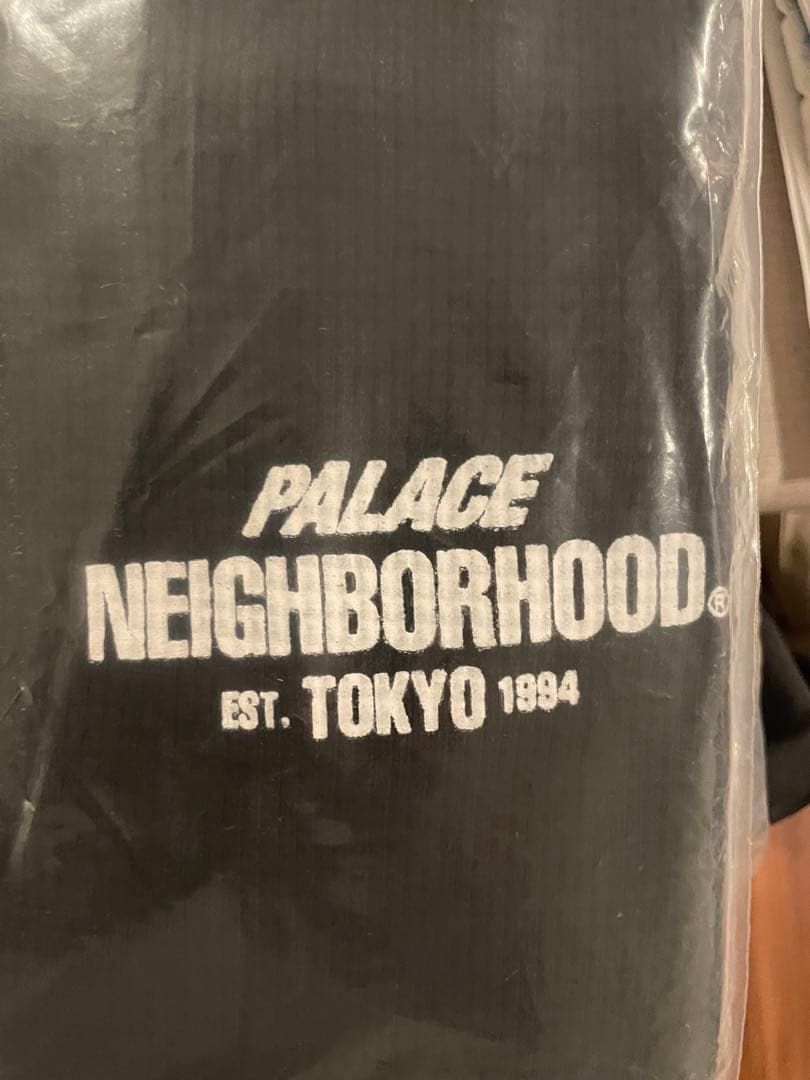 PALACE NEIGHBORHOOD ブラック長袖カットソー　Lサイズ