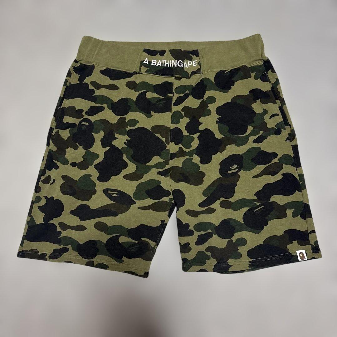 A BATHING APE カモフラージュショートパンツ